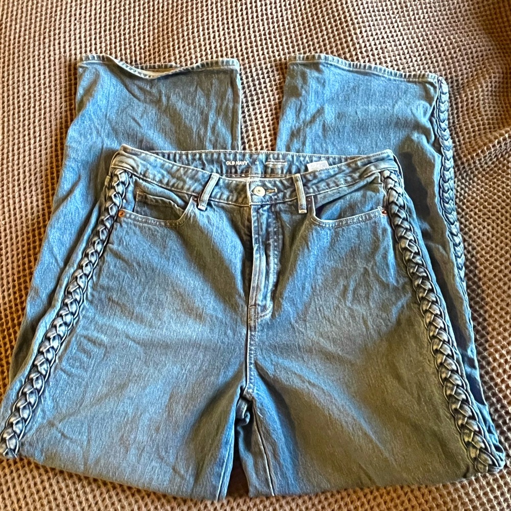 Old Navy Extra High Rise Wide leg Jeans